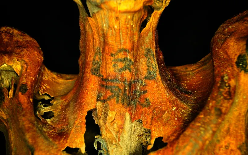 tattooed mummy neck deir el medina s