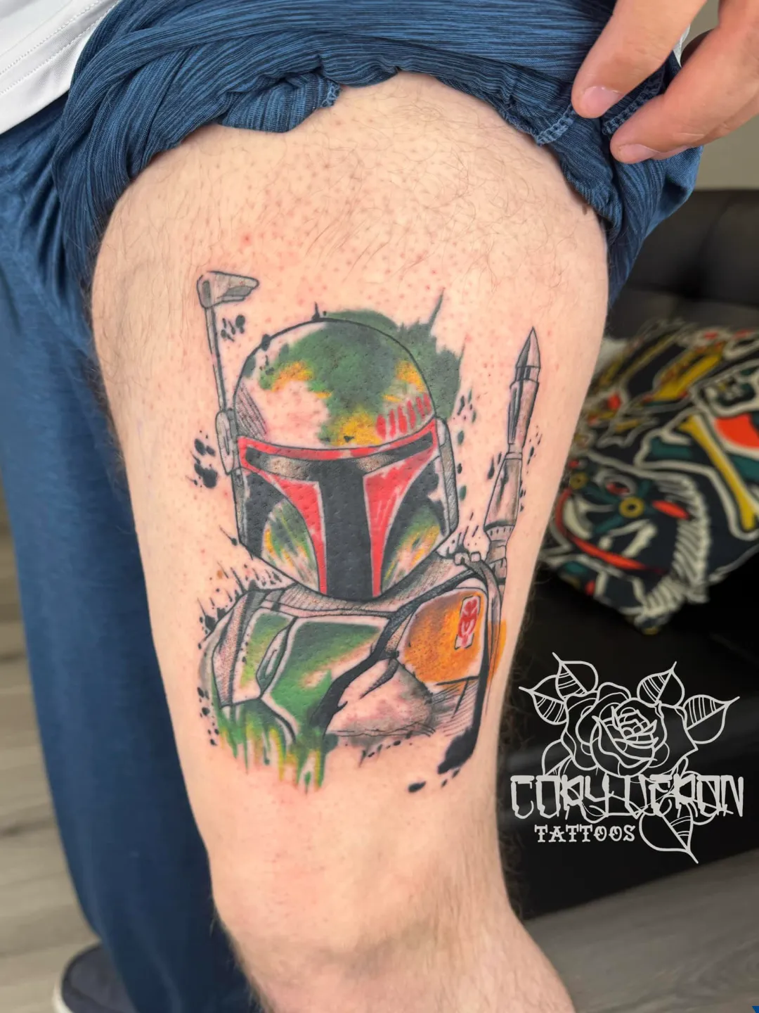 black and gray dotwork moth on peony v2 forearm tattoo cory veron tattootopia