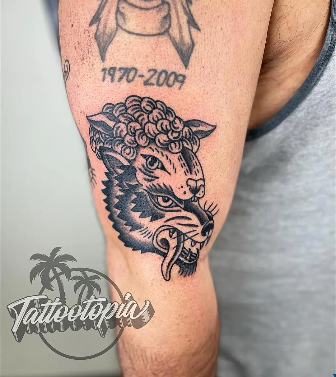 black and gray floral sleeve shoulder tattoo cory veron tattootopia