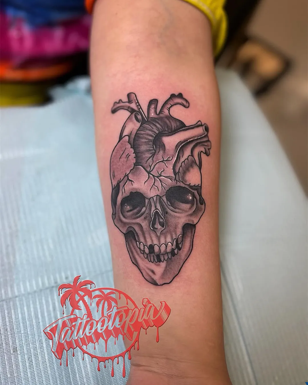 black and gray lion face realistic arm tattoo cory veron tattootopia