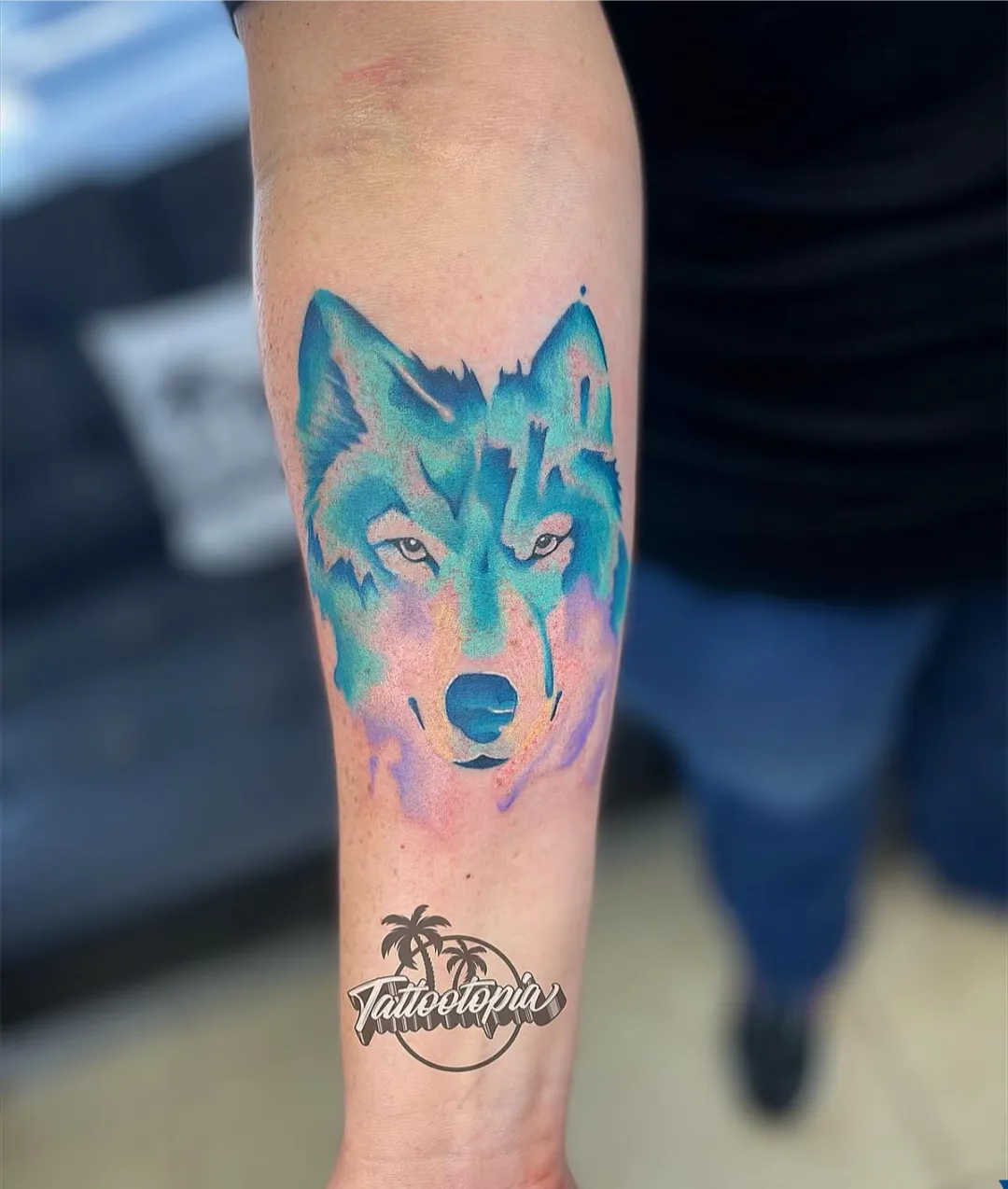 black and gray skull hourglass sleeve arm tattoo cory veron tattootopia