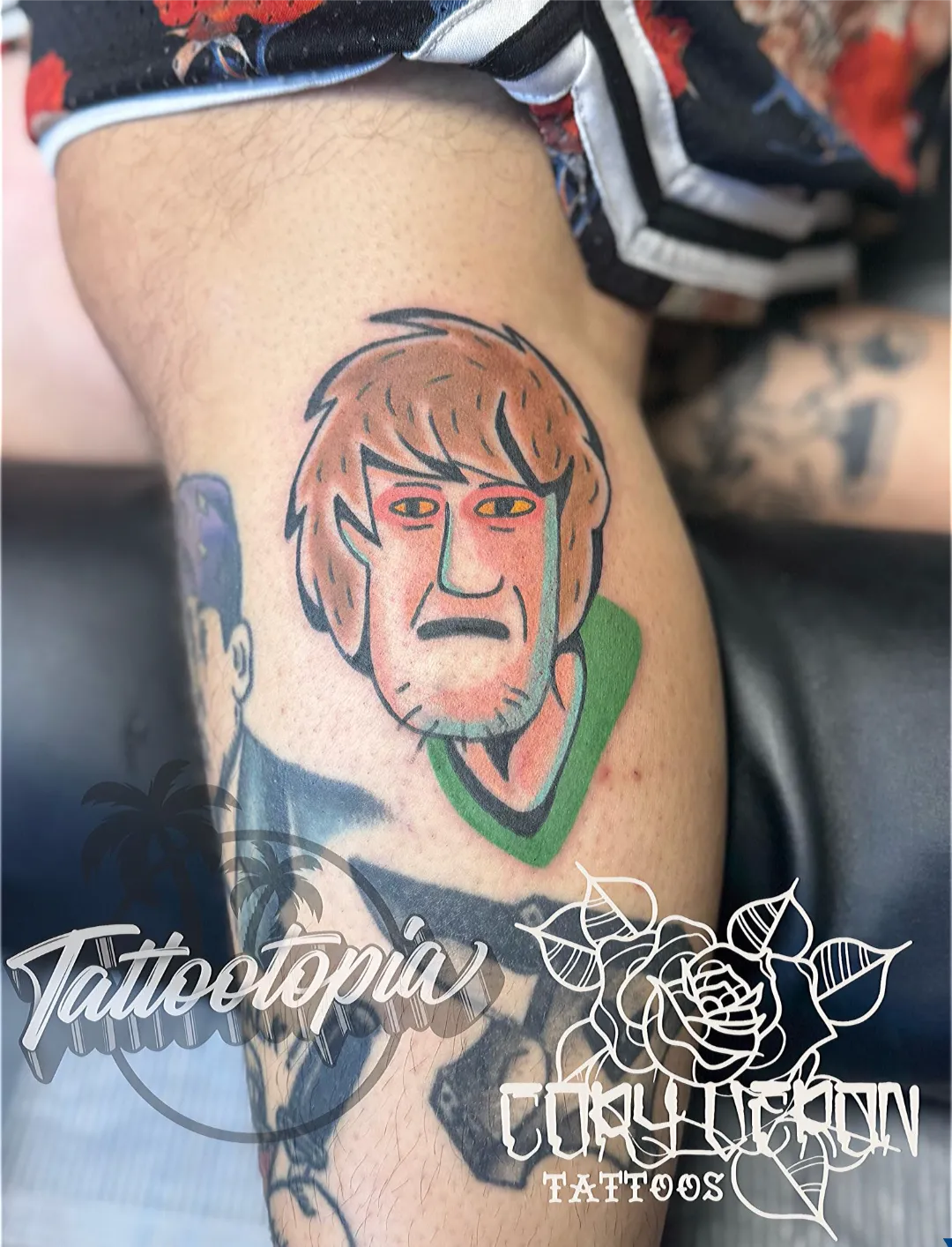 black and gray skull rose sleeve in progress v3 arm tattoo cory veron tattootopia