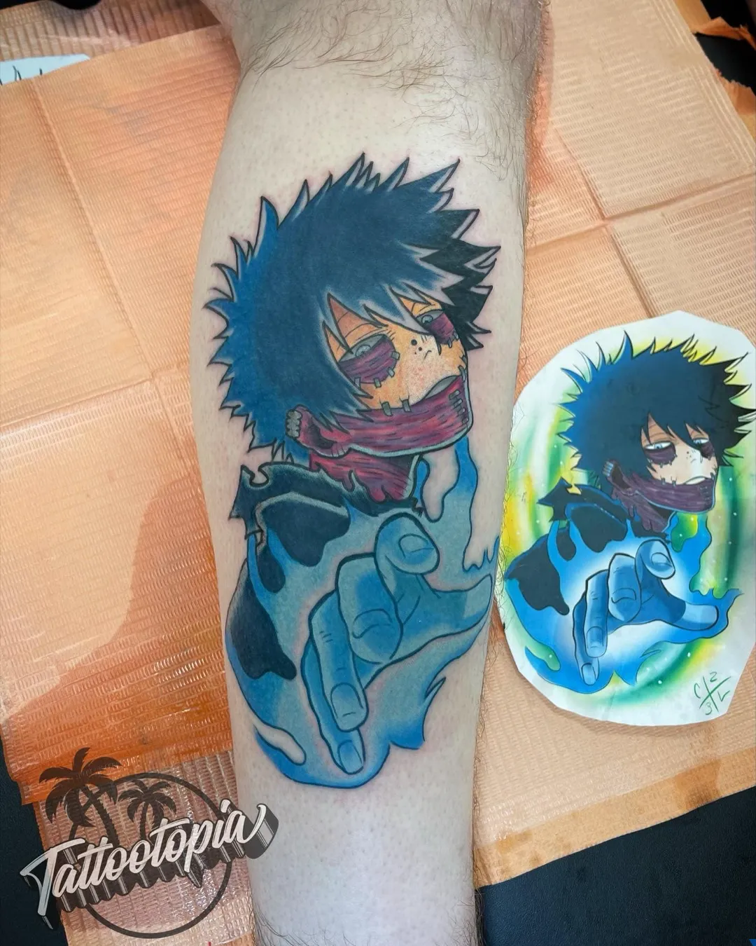 black and gray skull sleeve in progress arm tattoo cory veron tattootopia