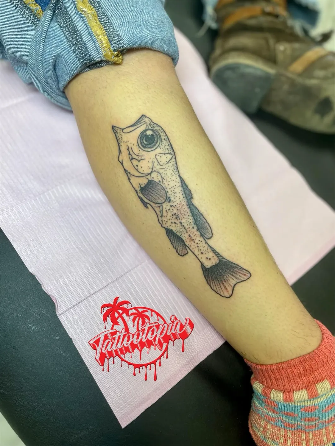 traditional black and gray rose arm tattoo cory veron tattootopia